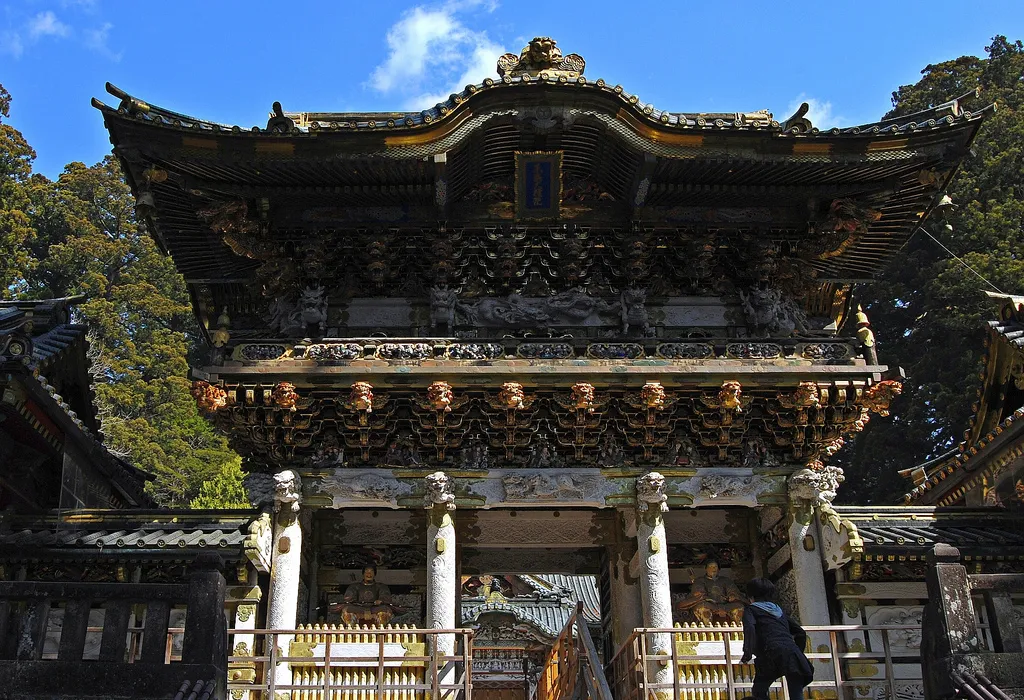 The Yomeimon Gate of Nikko Toshogu Shrine