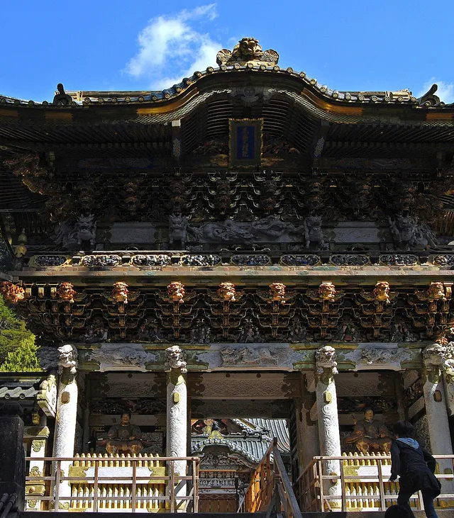 The Yomeimon Gate of Nikko Toshogu Shrine