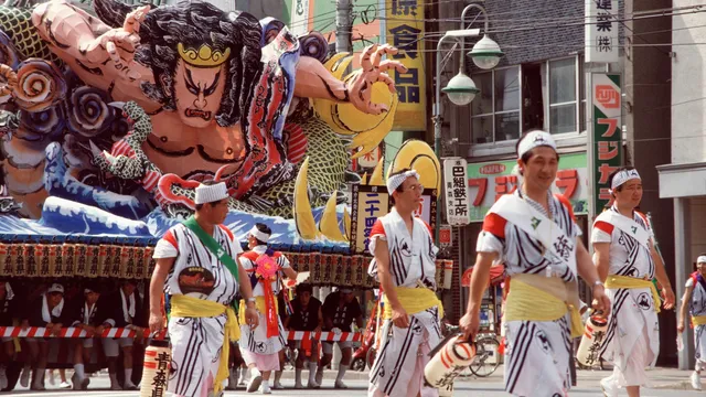 A float from the Aomori Nebuta Matsuri