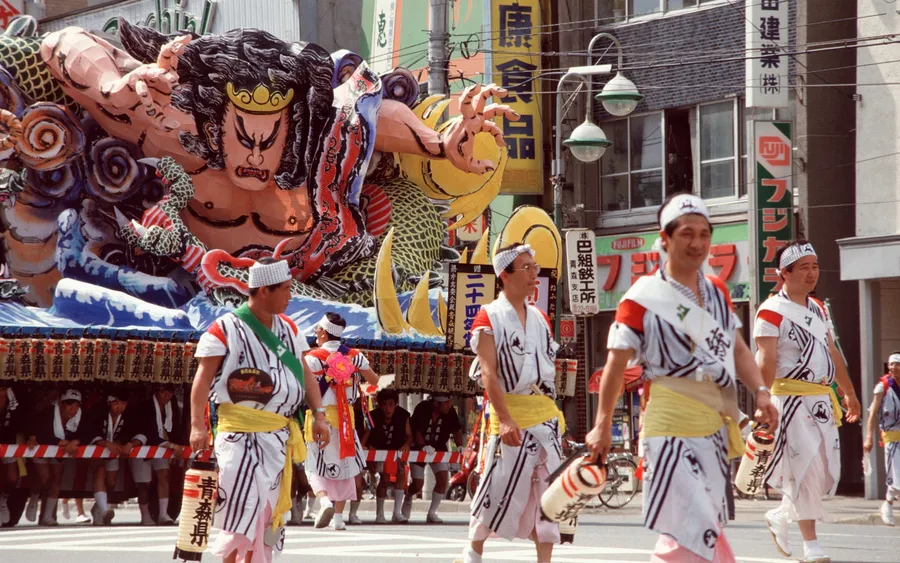 A float from the Aomori Nebuta Matsuri