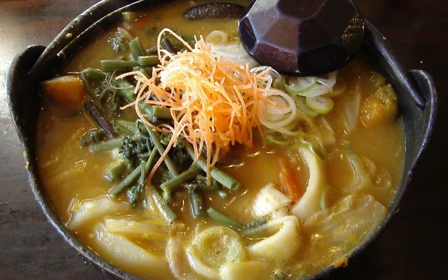 Hoto, Yamanashi pumpkin miso noodle stew