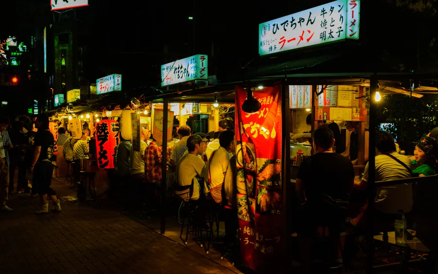 Nakasu yatai stalls, Fukuoka