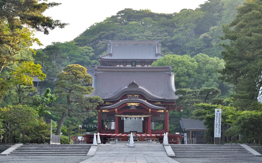 Tsurugaoka Hachimangu main hall, Kamakura