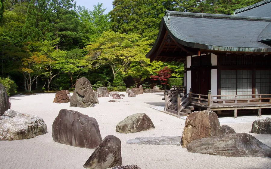 Banryutei rock garden, Kongobuji, Koyasan