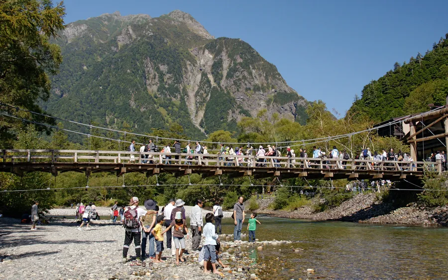Kappabashi Bridge, Kamikochi
