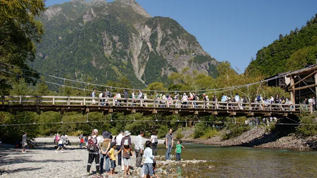 Kappabashi Bridge, Kamikochi
