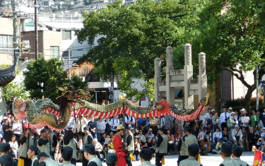 Ja-odori dragon dance, Nagasaki Kunchi