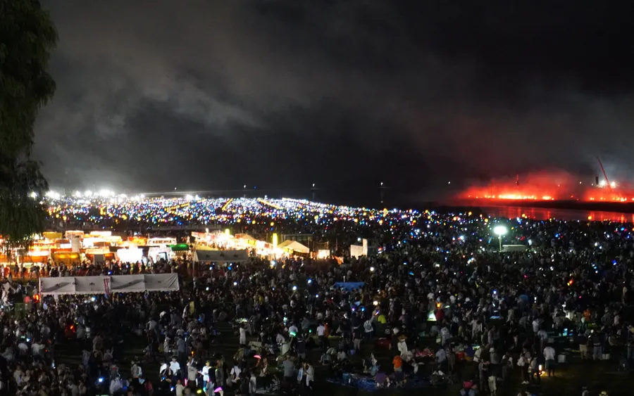 Finale of the All-Japan National Fireworks Competition, Omagari, Akita