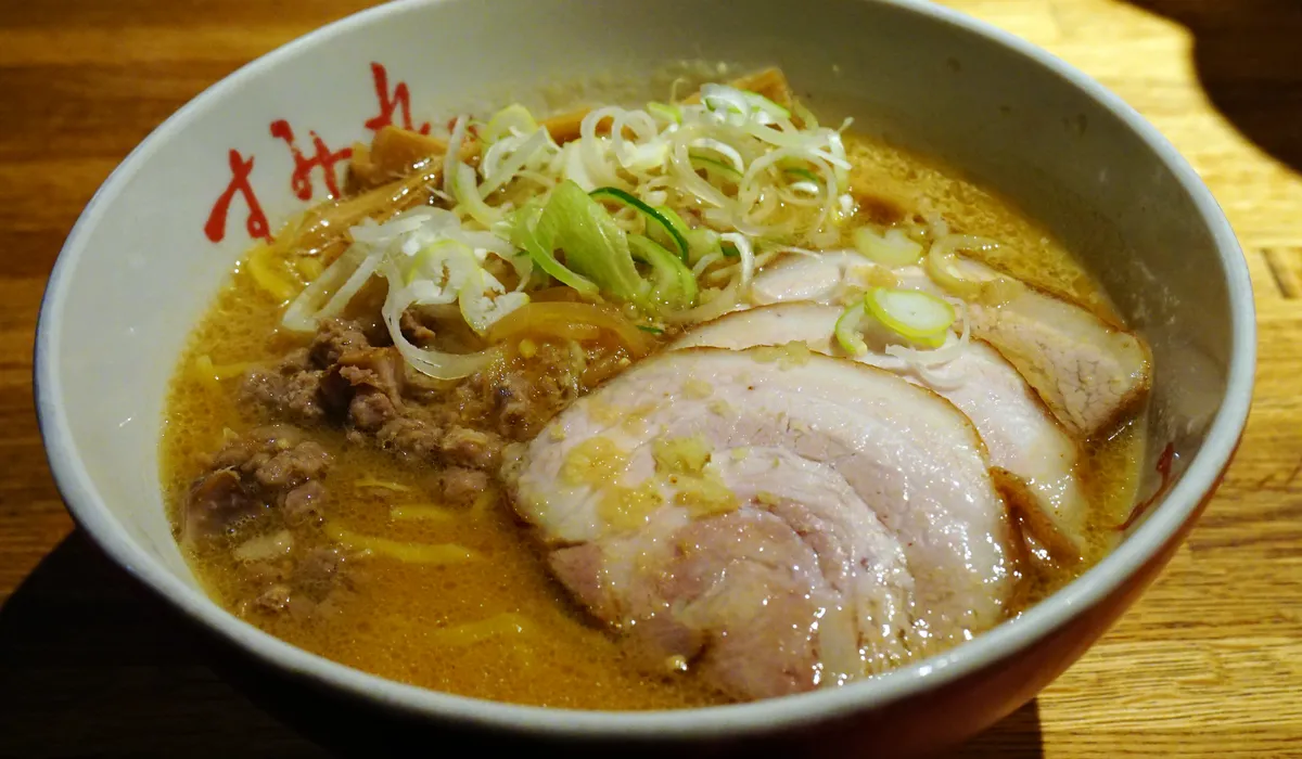 Miso ramen at Sumire, Susukino, Sapporo