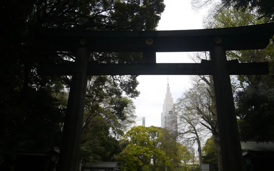 Meiji Jingu torii, Tokyo