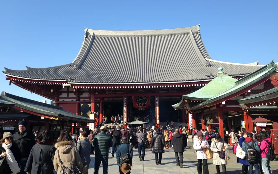 Hondo (Main Hall) of Senso-ji Temple, Asakusa