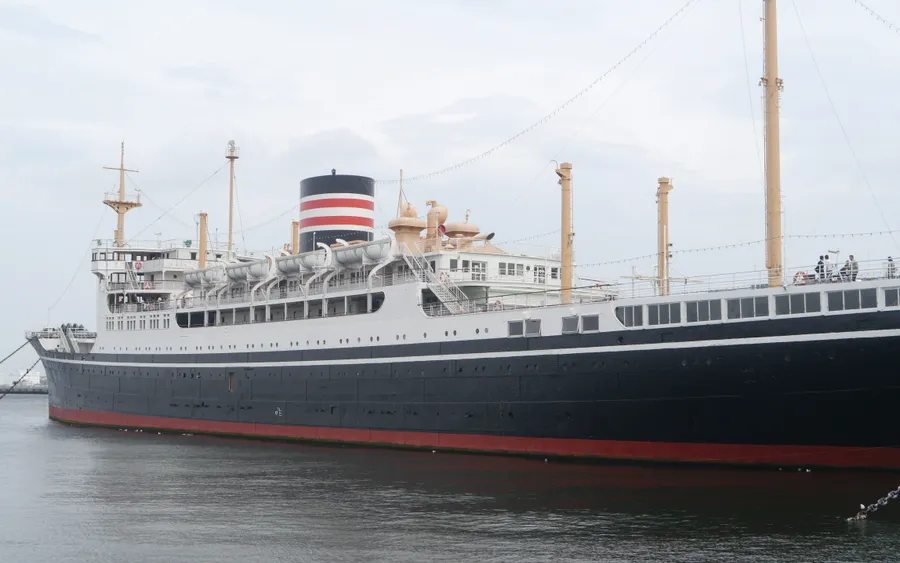 Hikawa Maru museum ship, Yamashita Park, Yokohama