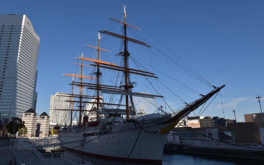Sail Training Ship Nippon Maru, Minato Mirai, Yokohama